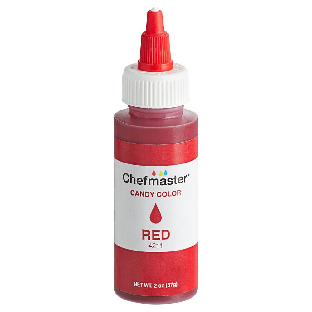 2oz Oil Based Chocolate Colouring - Red